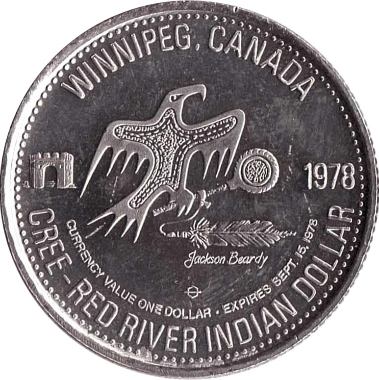 Royal Canadian Mint - Cree red River Indian Dollar