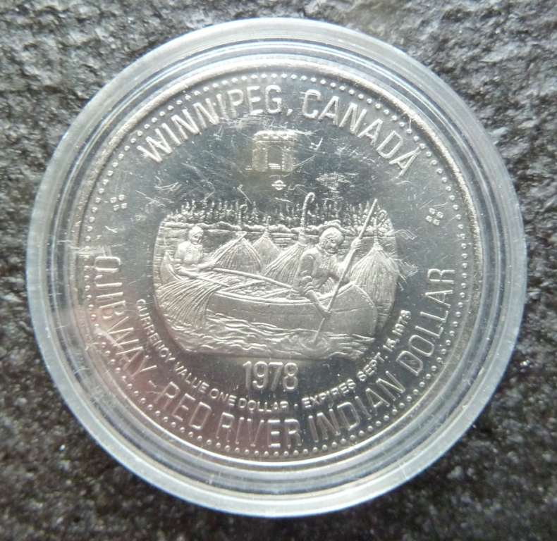 Royal Canadian Mint - Cree red River Indian Dollar