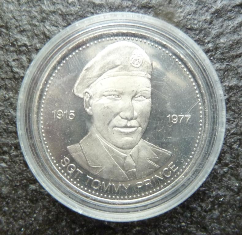 Royal Canadian Mint - sgt. Tommy Prince