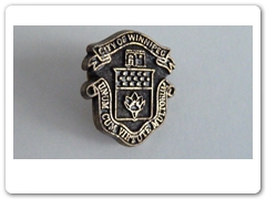 Winnipeg Canada - Pin - metaal - voorzijde