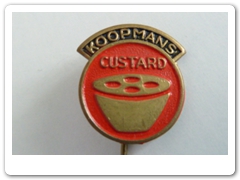 Koopmans Custard - rood met zwart